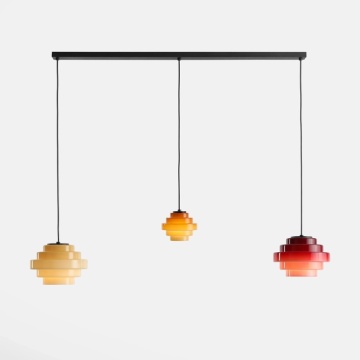 Lustra Filo 3 Multicolor (D22 + D14 + D22 cm) E27 / G9