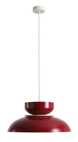 Pendul Aldo Light 47 cm 1xE27 - Roșu vin