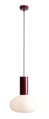 Pendul Flo 26 cm 1xE14 - Rubiniu