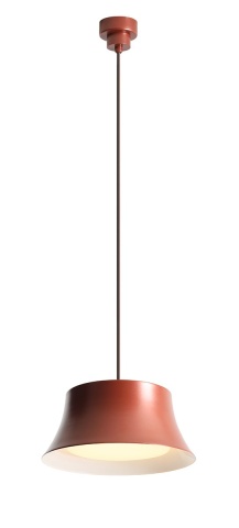 Pendul Kibo III Ruginiu 25 cm 1xGX53