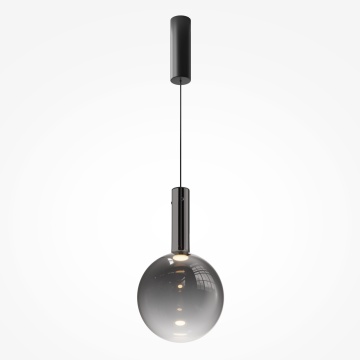 Pendul Nebula Ø 25 cm 3000K - Negru