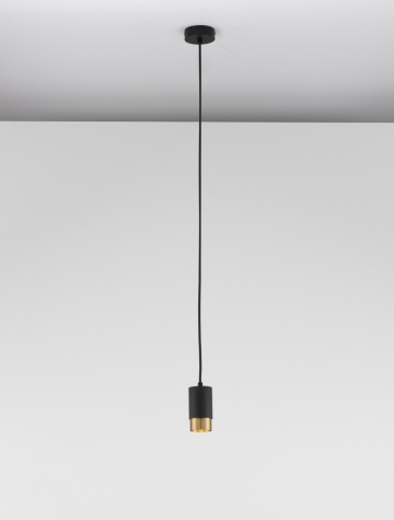 Pendul Pongo Negru / Auriu Ø5,9 x H 160,8 cm
