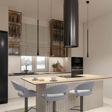 Pendul Verona 6W - Negru mat