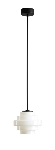 Plafonieră Filo 14 cm înălțime 71 cm 1xG9 - Alb lăptos