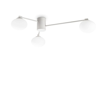 Plafoniera Hermes Alb - 90 cm