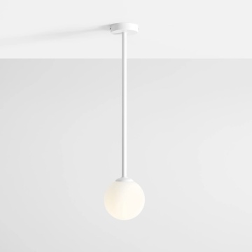 Plafoniera Pinne Mediu Alb 14 cm 1xE14