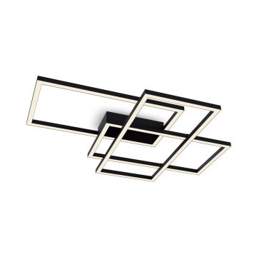 Plafonieră Rida L 67 x l 78 cm - Negru