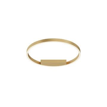 Plafonieră Rim Ø 60 cm - Auriu