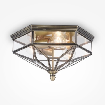 Plafonieră Zeil L 30.4 x l 35.2 cm E27 - Bronz