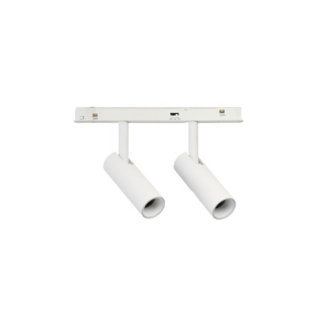 Proiector pe sina magnetica Alfa Niko 2x15W 2LINE - Alb