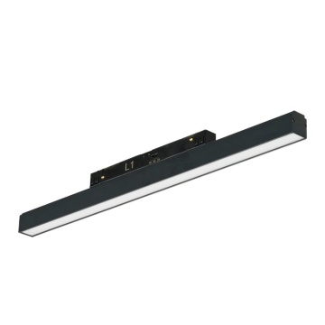 Proiector pe sina magnetica Alfa Saga 24W 2LINE CCT SWITCH DIM - Negru