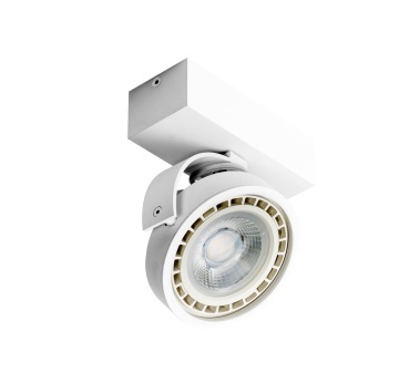 Spot aplicat Jerry 1 230V - Alb