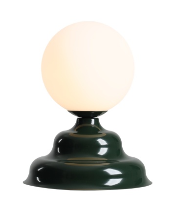 Veioză Fala 17 cm înălțime 21 cm 1xG9 - Verde