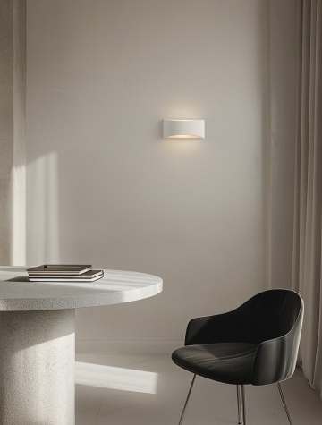 Aplica Anello Alb 30 x 9,5 x 14 cm