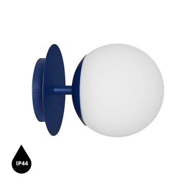Aplică de perete PLAAT C navy blue IP44, albastru