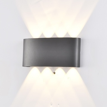Aplica exterior Arcs 8W 3000K - Gri Oscuro