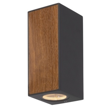 Aplica exterior Beret L 7 cm, A 8,5 cm - Gri Oscuro