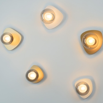 Aplică Faro 1xG9 LED - Gold Matt