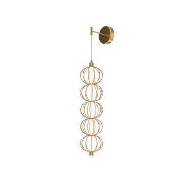 Aplică Golden Cage H 218.8 cm 3000K - Auriu