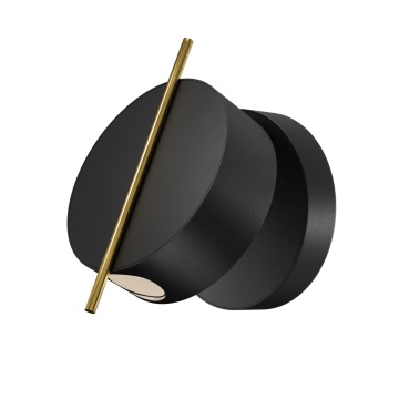Aplică Nuance H 14 cm 3000K - Negru