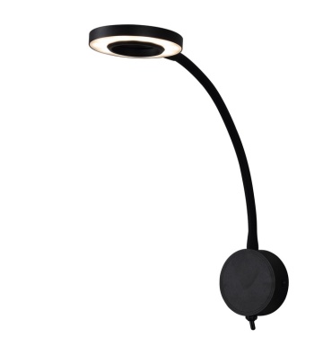 Aplica perete pt. pat Boavista 5W 3000K - Negru mat