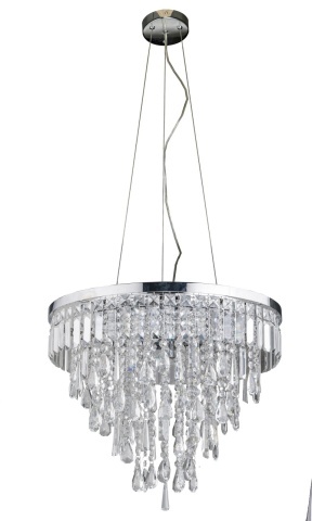 Candelabru Kalabria Pendant/Top - Crom