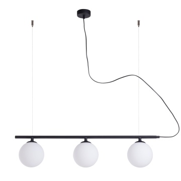 Corp de iluminat suspendat Beryl 3xE14 - Negru