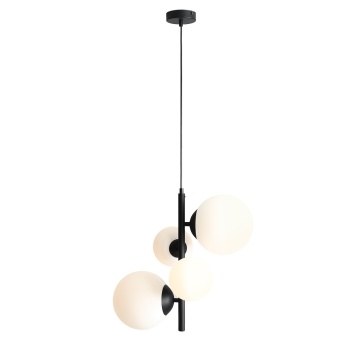 Corp de iluminat suspendat Bloom 2xE14 / E27 - Negru