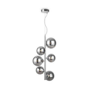 Corp de iluminat suspendat Dallas Ø 29 cm G9 - Crom