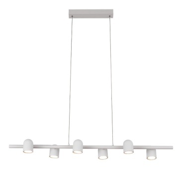 Corp de iluminat suspendat Ios L 100 cm, A 15 cm - Alb