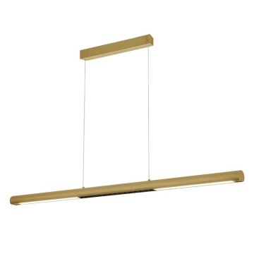 Corp de iluminat suspendat Lineal 24W 3000K - Auriu