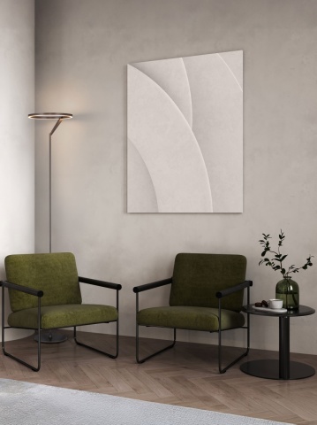Lampadar Tilia Nikel Ø33 x H 168 cm