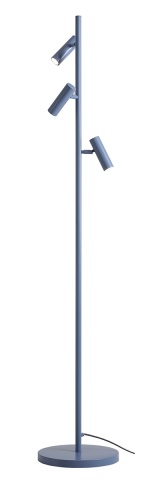 Lampadar Trevo 3xGU10 MINI - Albastru prăfuit