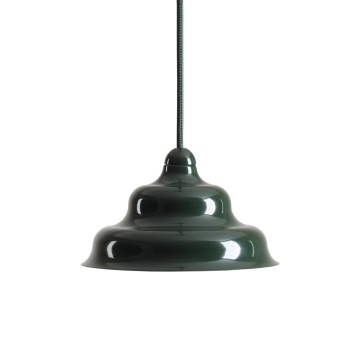Pendul Fala 17 cm 1xGU10 - Verde