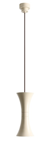 Pendul Kibo II Crem 10 cm 1xGU10