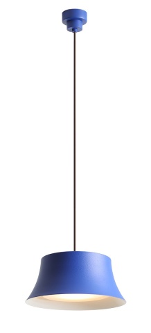 Pendul Kibo III Albastru cobalt 25 cm 1xGX53