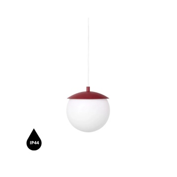 Pendul KUUL G burgundy IP44, burgundy