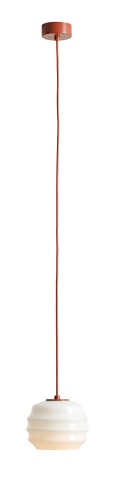 Pendul Puff 16 cm 1xE27 - Teracotă
