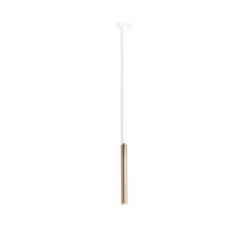 Pendul Stick înălțime 54,5 cm 1xG9 - Alb