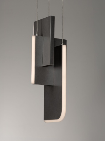 Pendul Totem Argintiu / Gri 15 x 15 x 200 cm