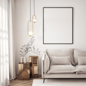 Pendul Valen 1xG9 LED - Gold Matt