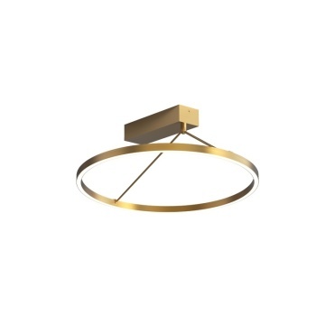 Plafonieră Anello Sottile LED 3000K - Alamă