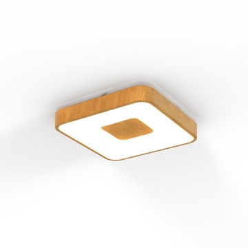 Plafoniera Coin 56W 2700K-5000K - Lemn