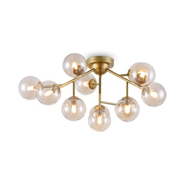 Plafonieră Dallas Ø 60 cm G9 - Auriu