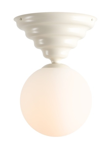 Plafonieră Fala 29 cm 1xE27 - Crem deschis