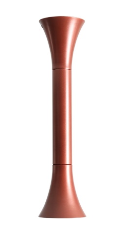 Plafoniera Kibo Ruginiu L 10 cm 1xGU10