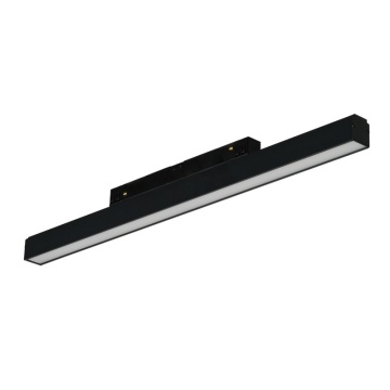 Proiector pe sina magnetica Alfa Saga 24W DALI CCT DIMM - Negru