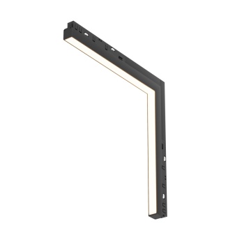 Proiector pentru sina Sina magnetica Exility - 32.1 cm, DIMABIL Negru