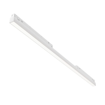 Proiector pentru sina Sina magnetica Exility - 90.4 cm, DIM DALI Alb