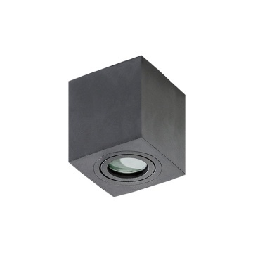 Spot aplicat Brant Square Ip44 - Negru